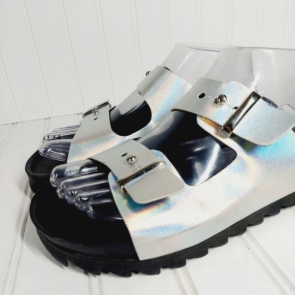 Steve Madden Buckle Slide Sandal - Picture 4 of 11